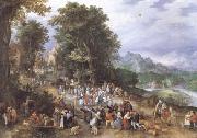 BRUEGHEL, Jan the Elder, A Flemish Fair (mk25)
